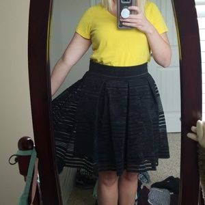 Torrid skirt with netting